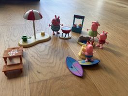 Peppa Pig Wutz Familie am Strand