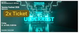2x Ticket Tension Festival Nightsession Viertel Klub 31.07