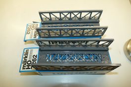 Märklin H0: 2xM+K-Gleis Gitterbrücke