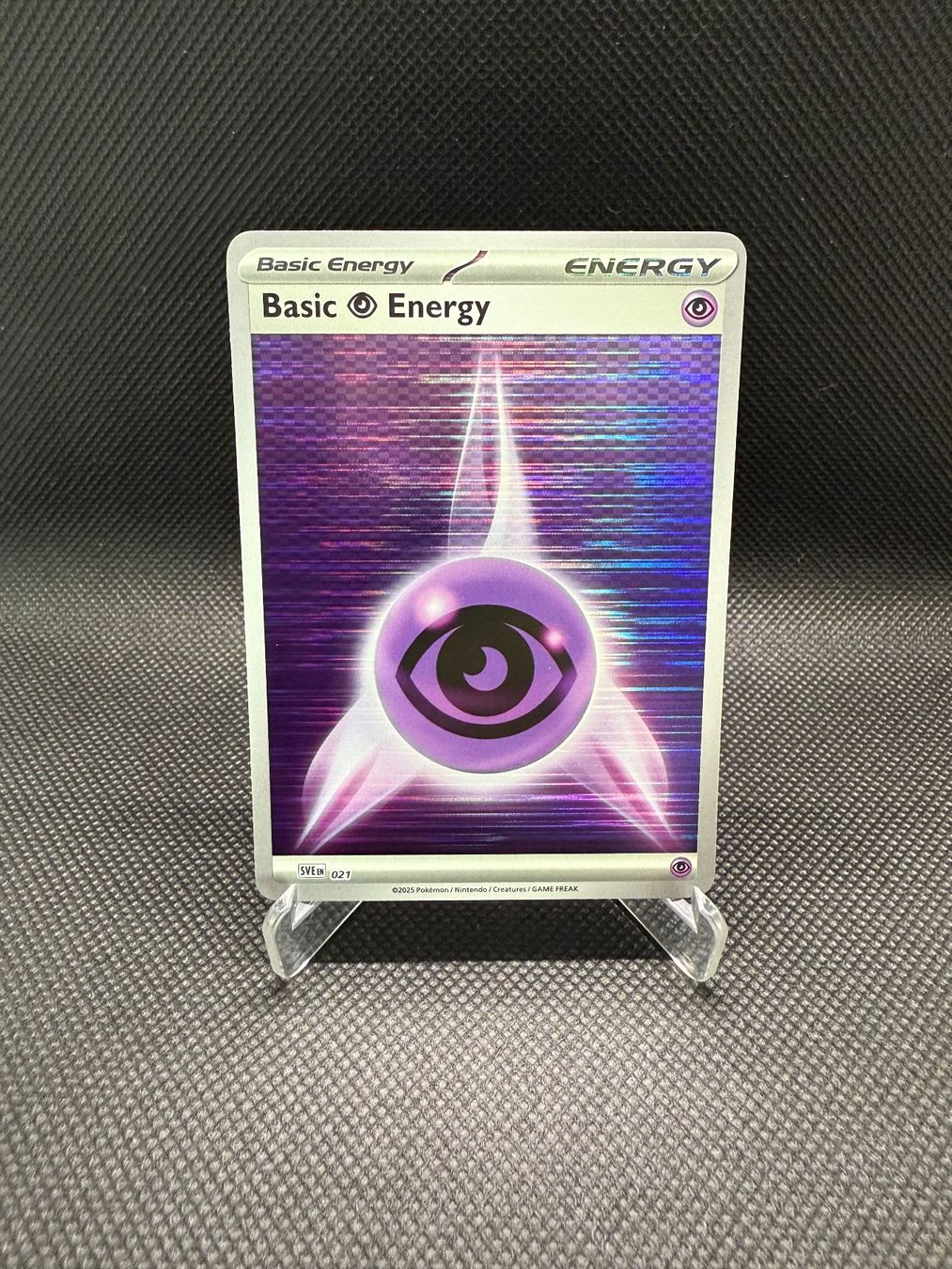 Pokémon Sammelbilder & Trading cards: Pokemon Black Bolt White Flare - Basic Psychic Energy Holo – Gebraucht aus Horn von Chilldone
