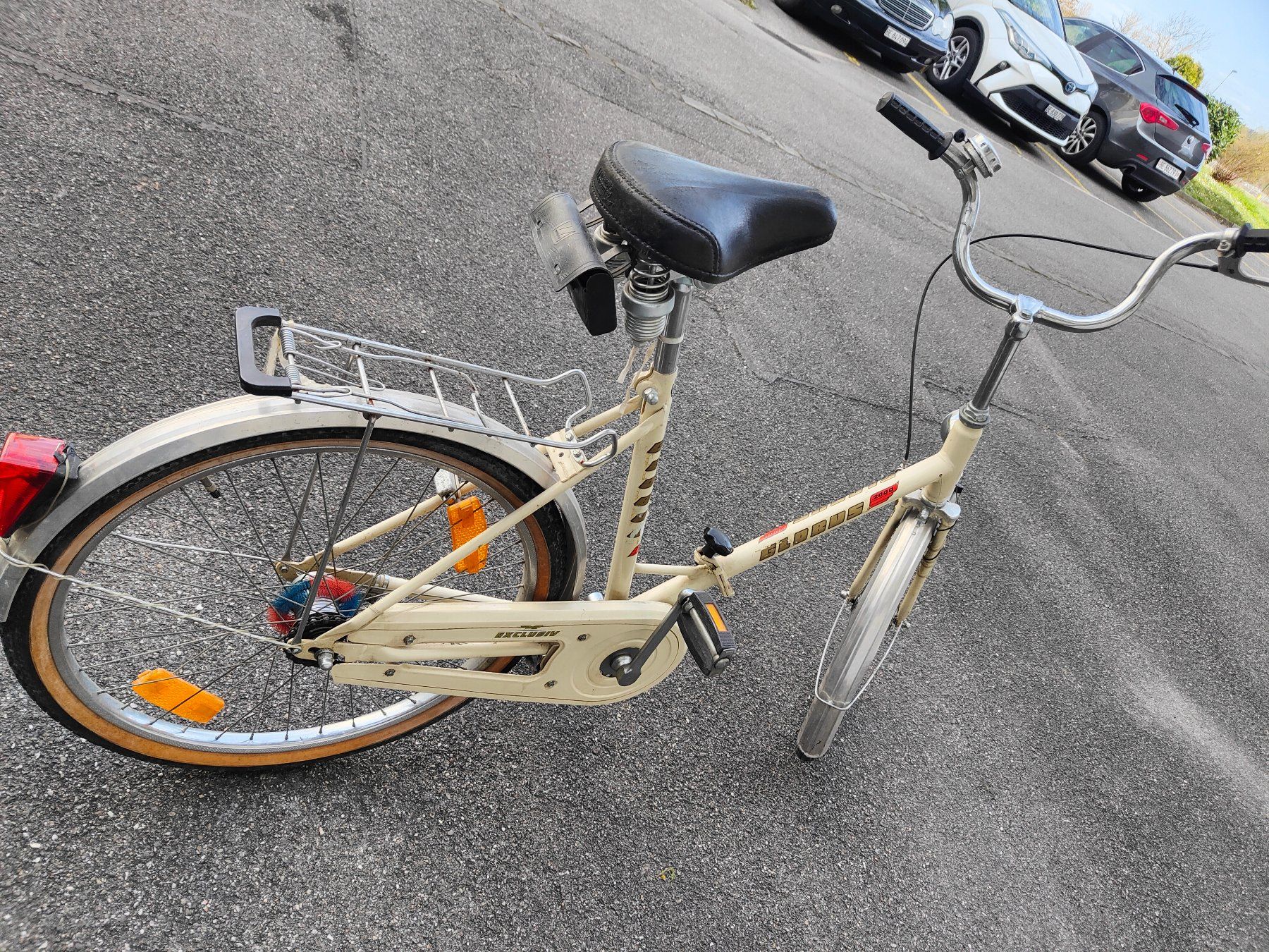 Velos: Antik Klappvelo, 24 Zoll DDR Fahrrad, eingang. – Gebraucht aus Studen BE von Paplo 4