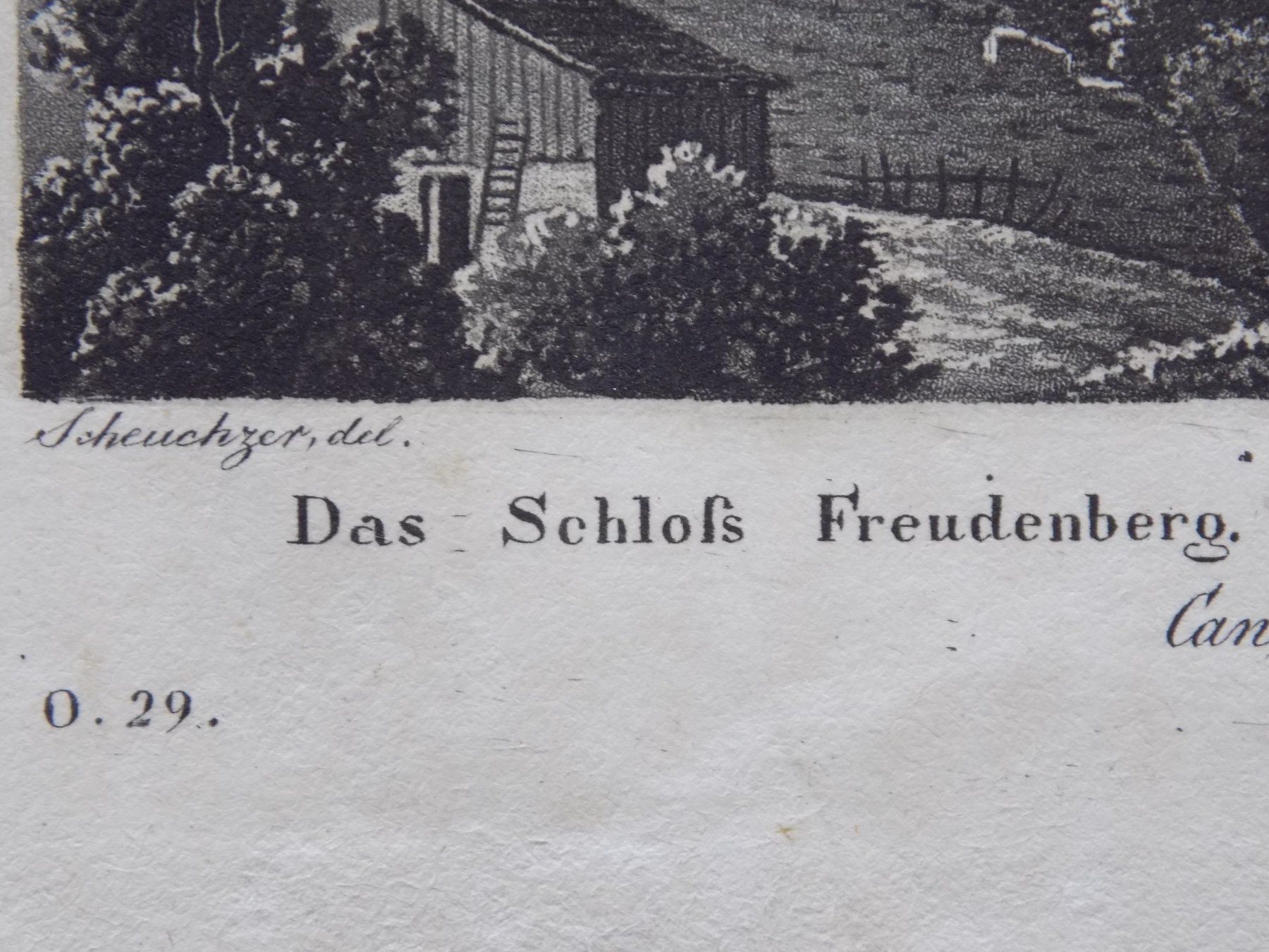 Incisioni: Schloss Freudenberg Bad Ragaz – Usato da Risch venduto da Rischli15 2