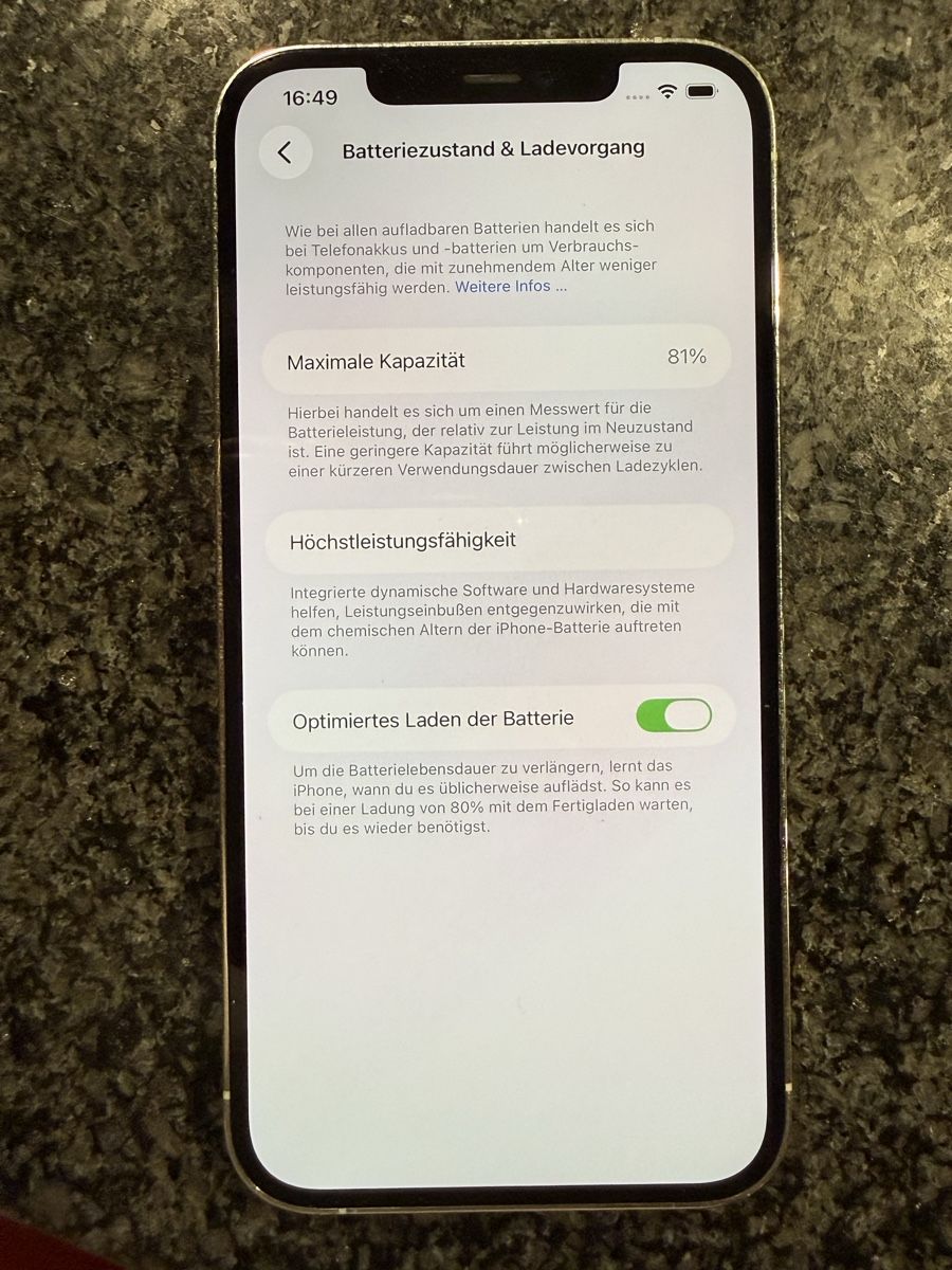 Apple Handys / Smartphones: iPhone 12 Pro Max 512 GB – Gebraucht aus Wollerau von hpr_v_100 2