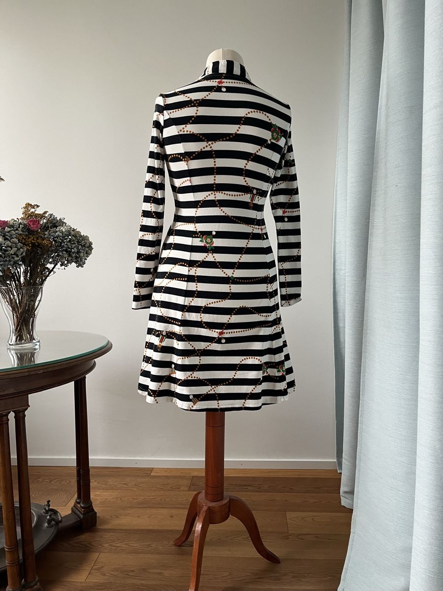 Vestiti: Retro-Kleid mit Streifen, Grösse M – Usato da Liebefeld venduto da easyco 5