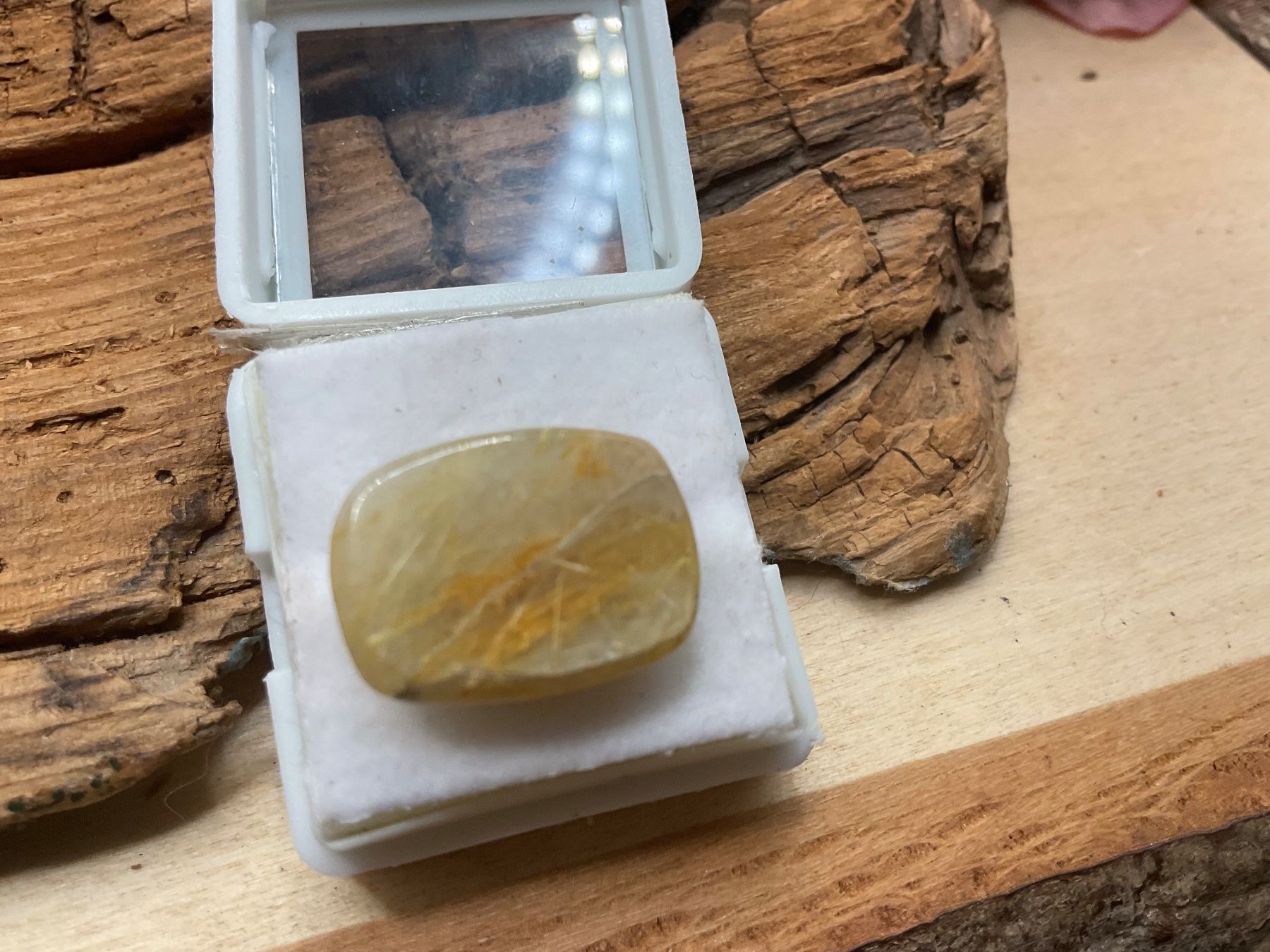 Pietre preziose: Rutilquarz Cabochon – Nuovo (secondo la descrizione) da Luzern venduto da S.Kern01 1