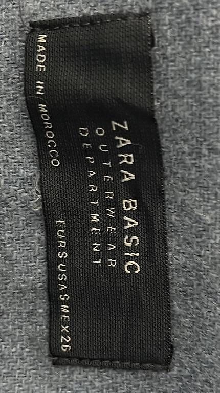 Mäntel: Zara Mantel Grösse S (blau) – Gebraucht aus Volketswil von oli_l2zq 4