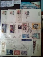 Raketen FDC 1939-77,13Br.,1Bl.,1Karte,Copernicus,Yemen,Flags