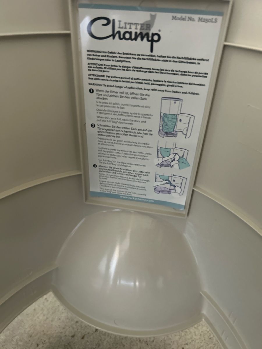 Abfalleimer: Litter Champ Katzen Eimer – Gebraucht aus Worben von AlliaB 3