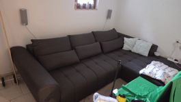 Elektrische Wohnlandschaft / XXL Sofa von XXXLutz – 310x220