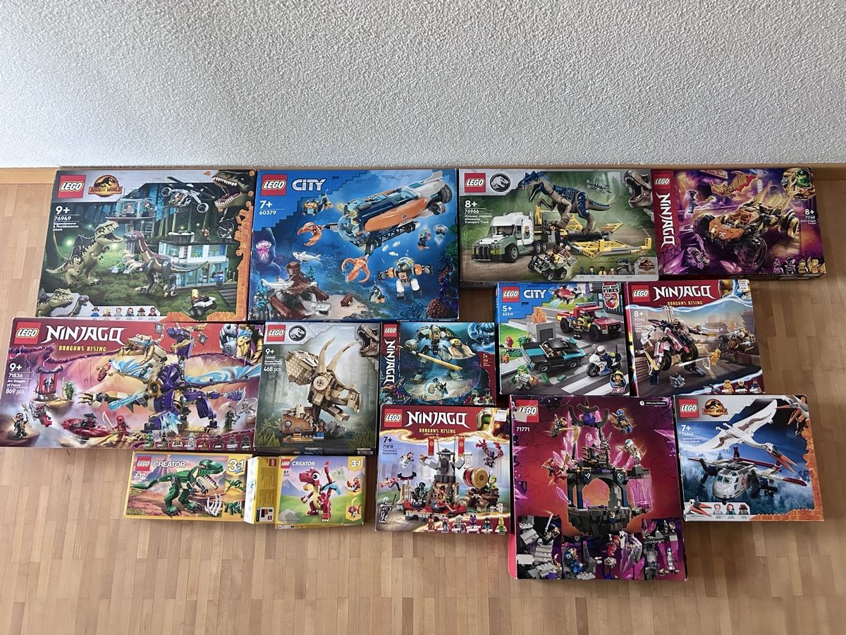 Lego Jouets: 14 verschiedene Legoset – D'occasion à Ruswil par Liselotte65