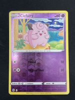 Pokemon Karte Clefairy Nr. 53/172  Reverse Holo 2022