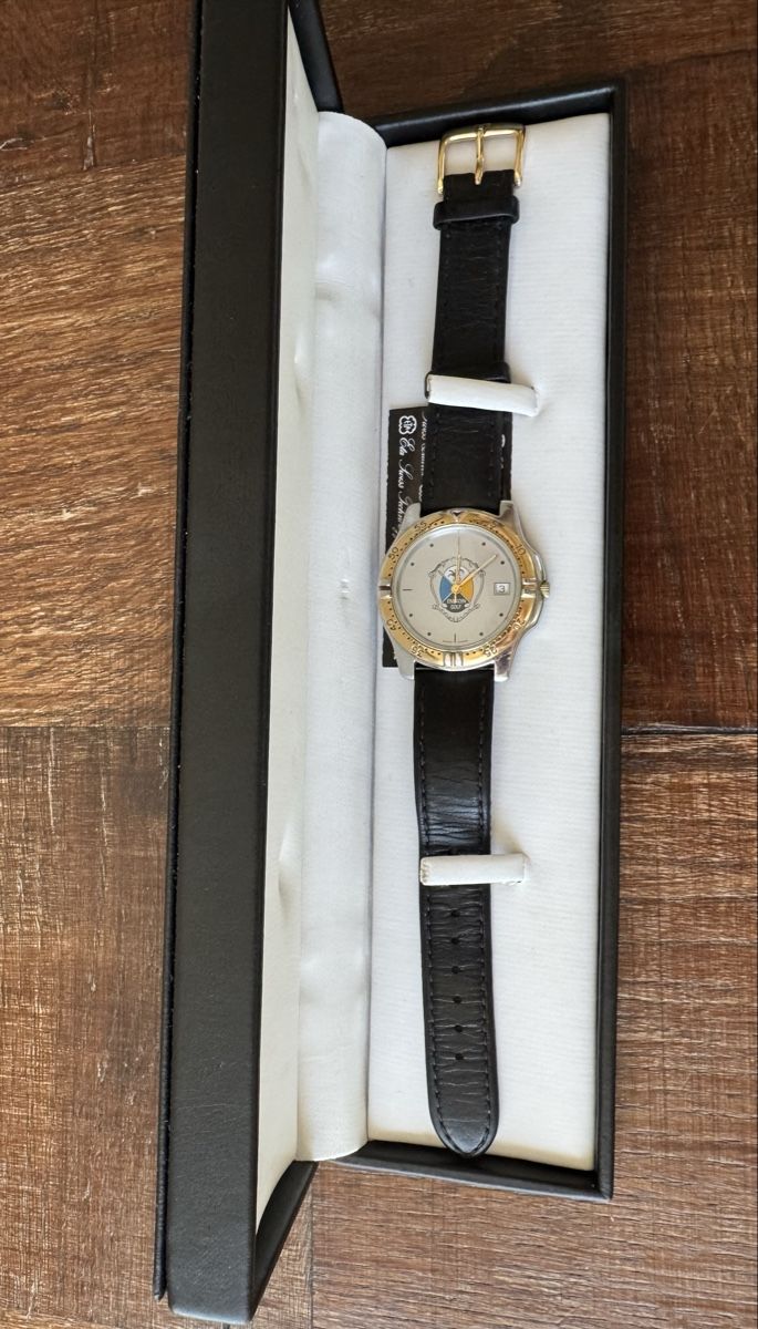 Orologi: Engadin Golf Uhr ETA Movement – Usato da Trélex venduto da stripedthrift 2