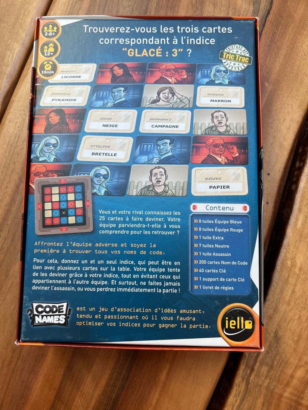 Jeux: Jeu "Code Names" – D'occasion à Athenaz (Avusy) par Drine1971 1