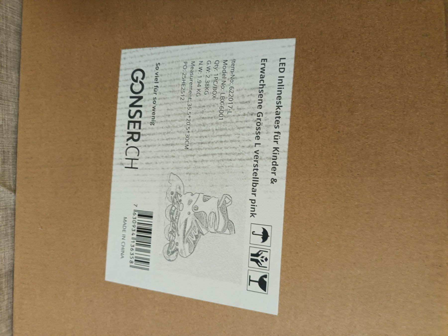 Pattini in linea & Pattini a rotelle: Rollerblades Gr.38-40 nur 1×gefahren. – Usato da Fehren venduto da ech_hk7l 3