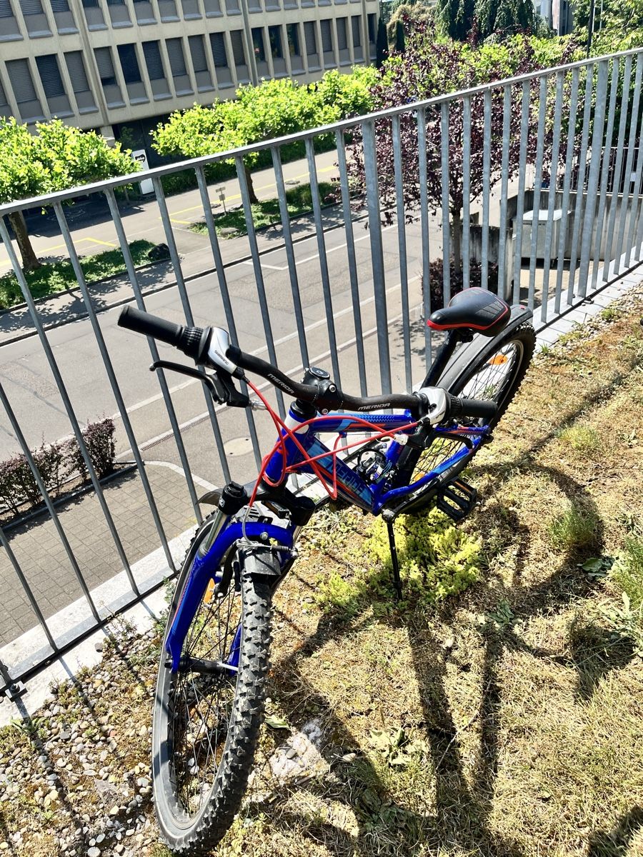 Merida Biciclette: Merida Mountainbike, blau – Usato da Meilen venduto da Mittwoch632 1