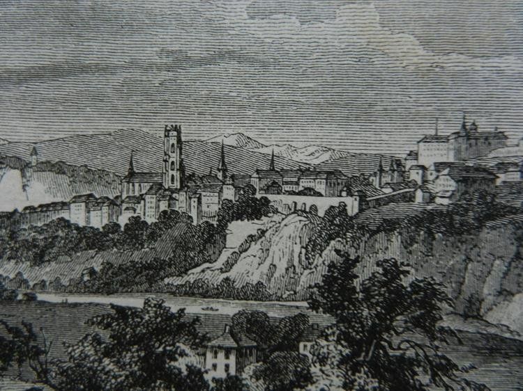 Incisioni: Fribourg Freiburg – Usato da Risch venduto da Rischli15 5