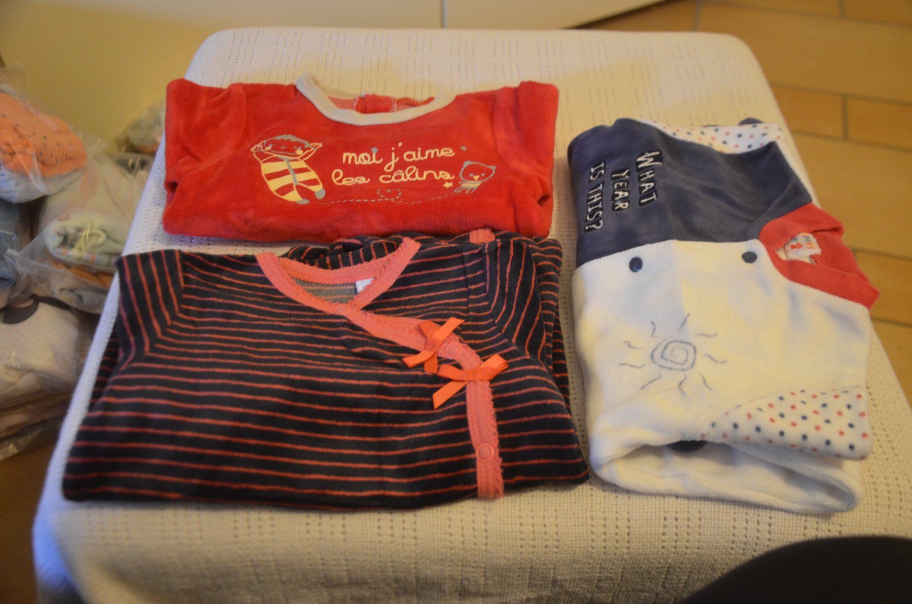 Pigiama & Simili: TAILLE 62 - 3 PIJAMA – Usato da Chiasso venduto da Dolly015