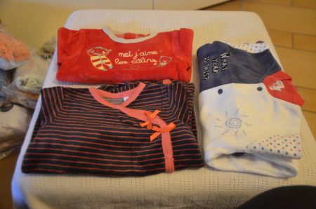 TAILLE 62 - 3 PIJAMA