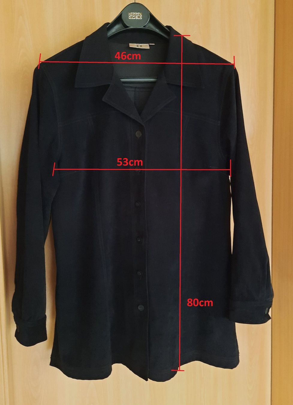 Camicette: velourartige Jacke - Hemd - Bluse Grösse S – Usato da Einigen venduto da Pretorius66 4