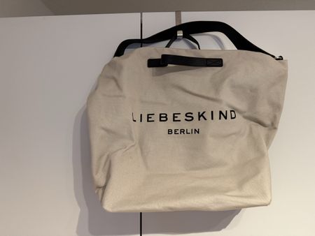 Liebeskind Stofftasche in hellbeige