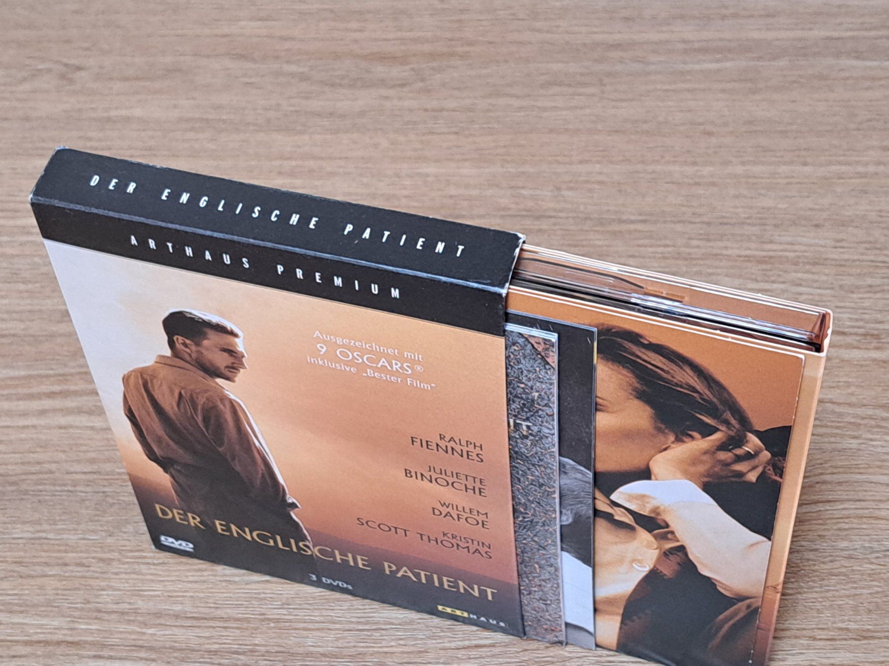 Tutti i DVDs: Der Englische Patient  3-Disc Arthaus Premium Collection – Nuovo (secondo la descrizione) da Unterseen venduto da Kanica 8