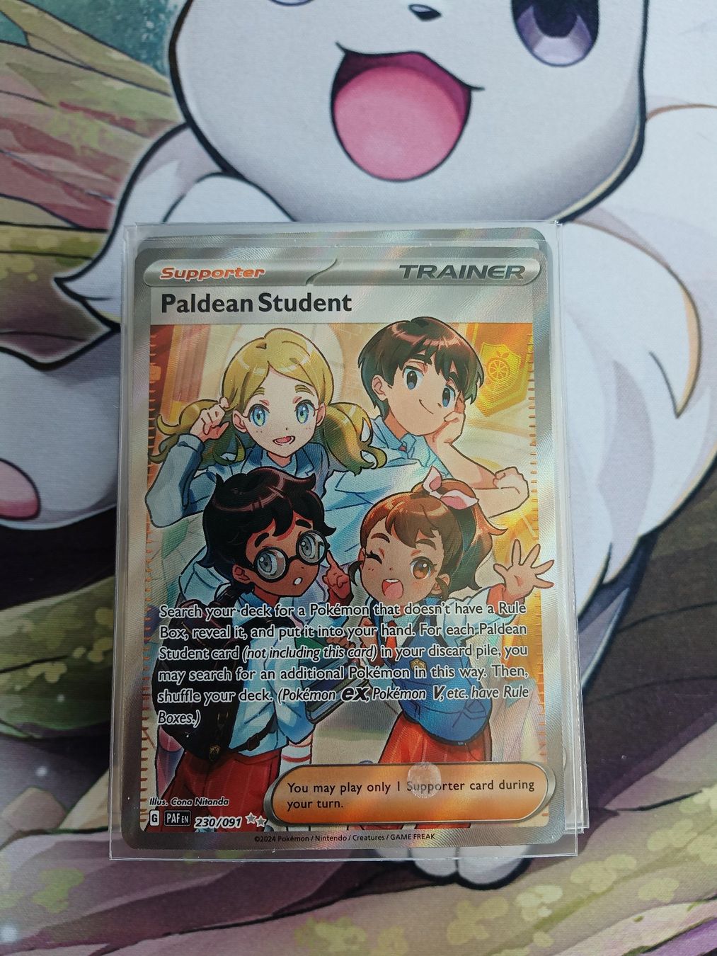 Pokémon Carte collezionabili: Paldean Student - Full Art – Usato da Altstätten SG venduto da GGsGameshop