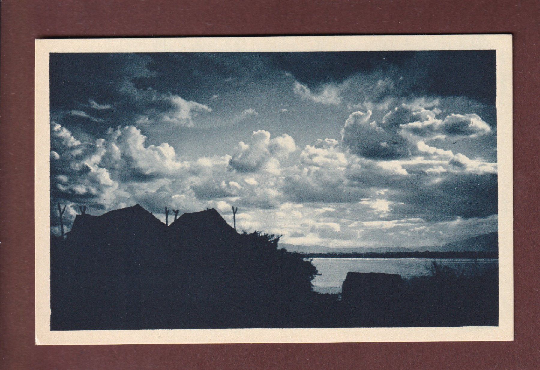Cartoline postali: LAC LEMAN - Cabanes de pêcheurs – Usato da Pully venduto da nicecards-shop