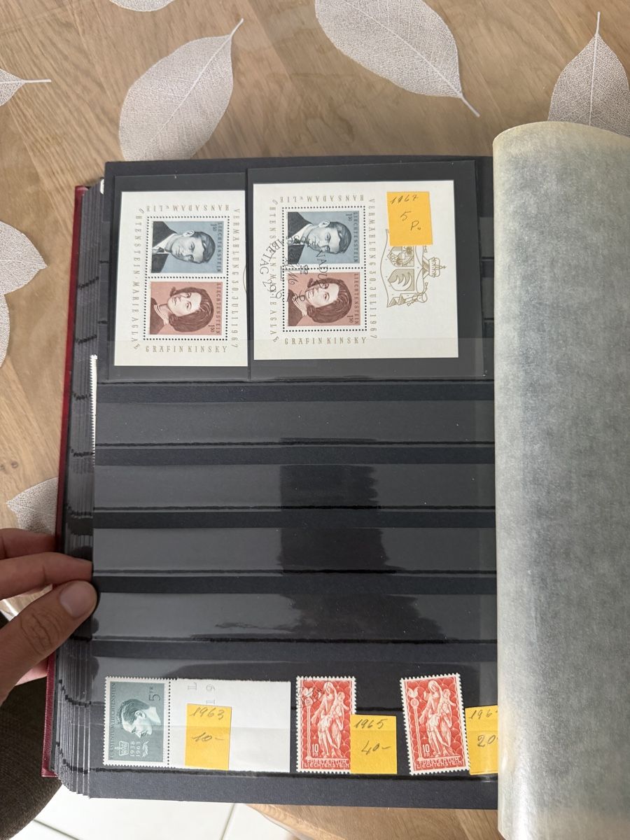 Tutti i francobolli: Collection de timbre Suisse Liechtenstein – Nuovo (secondo la descrizione) da Châtelaine venduto da lan_55vt 1