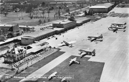 Genf GE Internationaler Flughafen Cointrin Luftaufnahme