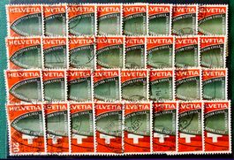 Nr.330  Zivilschutz  mit Stempel    