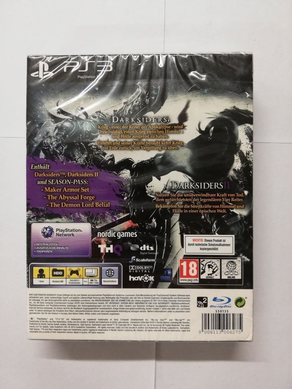 Sony Giochi: Darksiders Collection / PS3 / NEU / seal – Nuovo (secondo la descrizione) da St. Gallen venduto da zorro_dc 1
