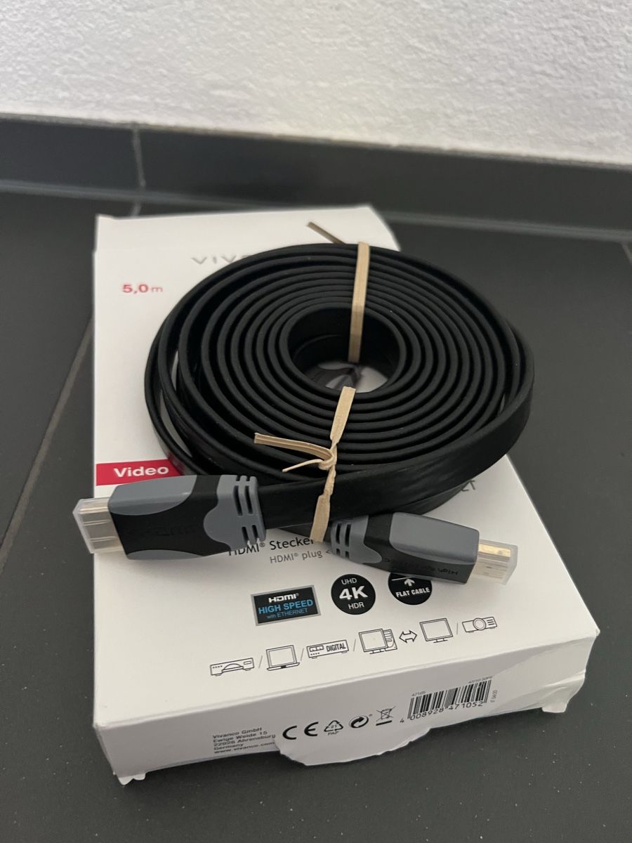 Kabel: HDMI Kabel 5M – Neu und originalverpackt aus Holziken von 181281 1