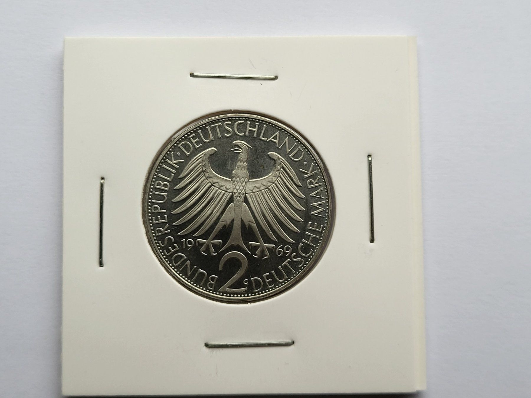 Alle Münzen: 2 DM 1969G PP – Neu (gemäss Beschreibung) aus Pravidondaz von LVtik