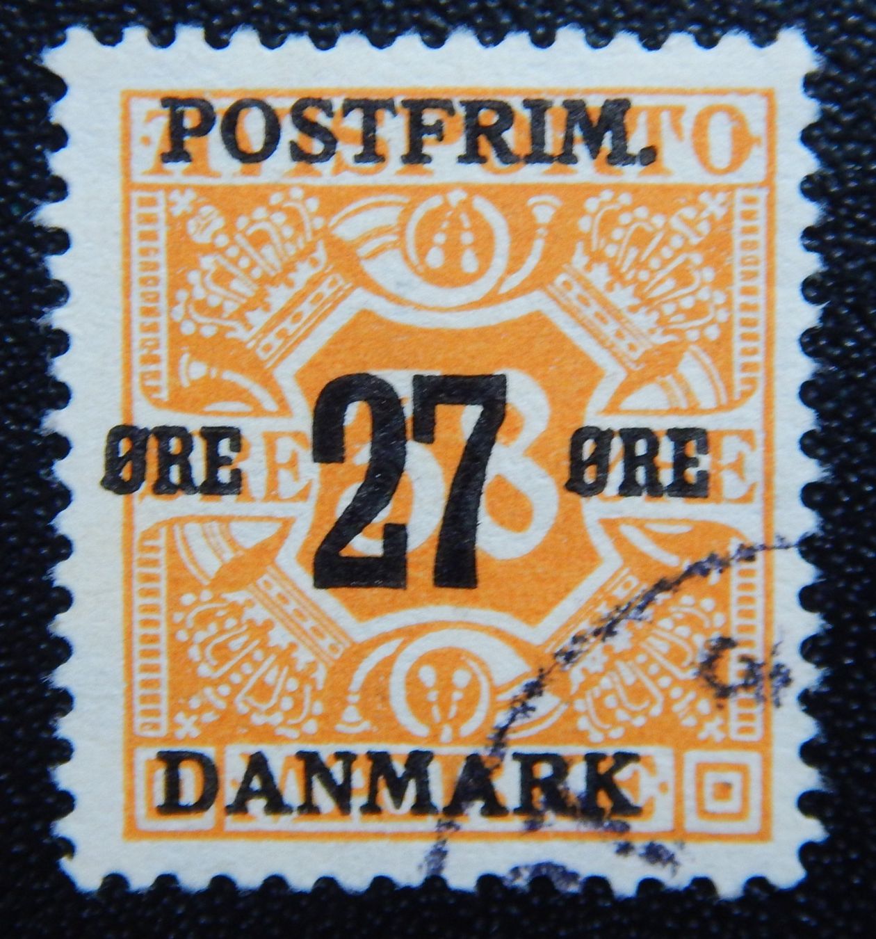 Alle Briefmarken: Dänemark Kat. 91 gest. 1918 Kat. 85 Euro – Gebraucht aus Zürich von Muehlekauf