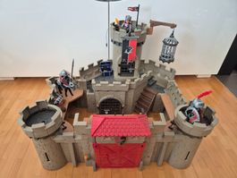 Playmobil Ritterburg Falkenritter mit Zubehör gebraucht