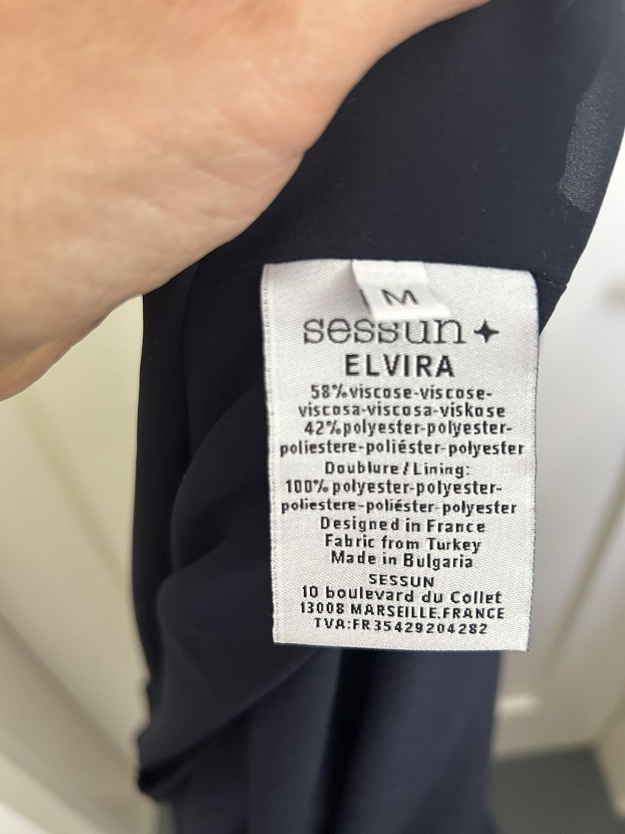 Sessun Robes: Dunkelblaues Maxikleid von Sessun – D'occasion à Winterthur par neelom 5