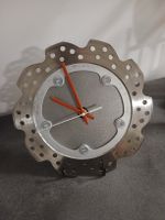 Orologio creato con disco freni moto, diametro 23 cm