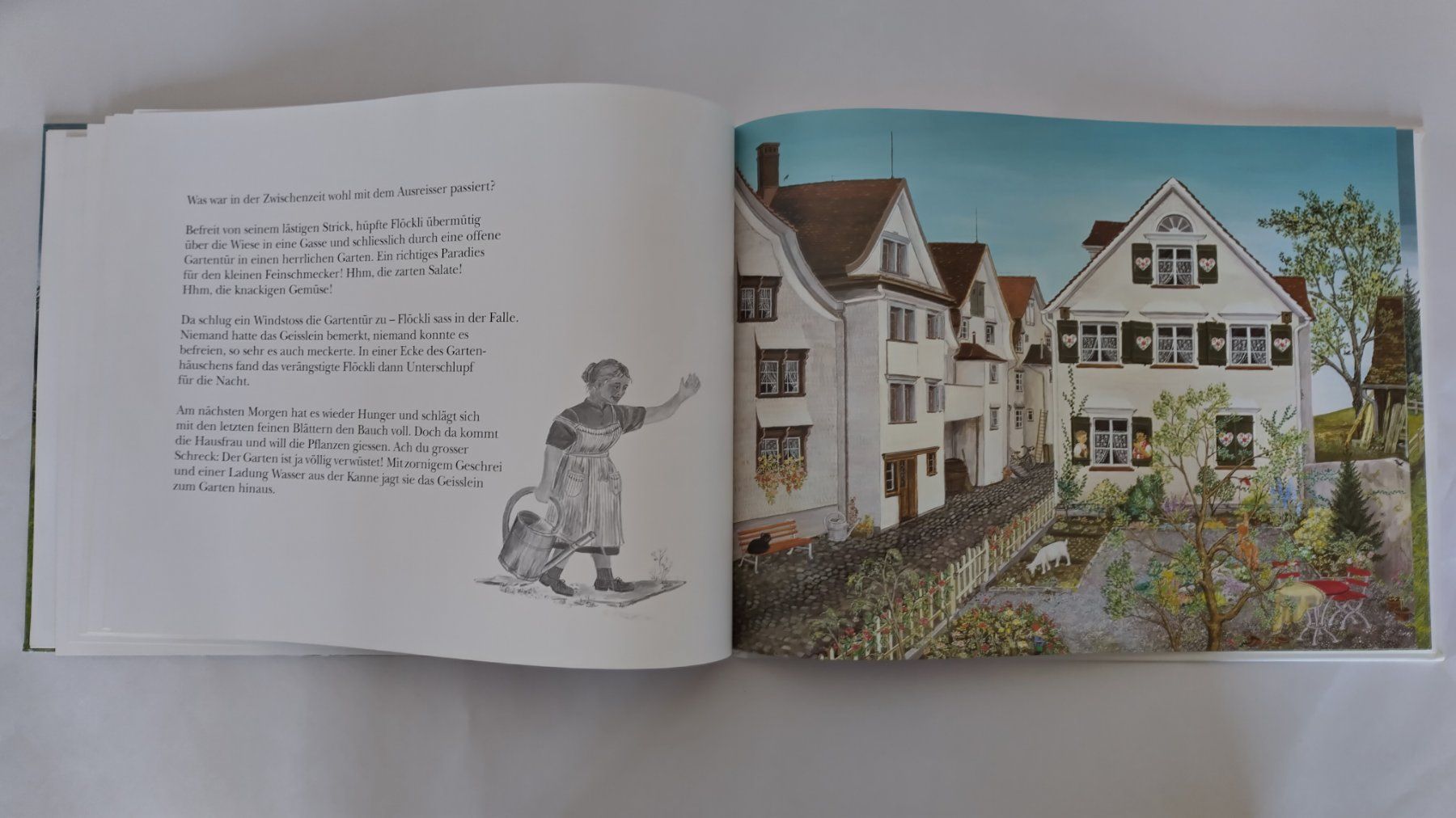 Libri: Flöckli, das Geisslein-Lilly Langenegger / Bilderbuch – Usato da Bellach venduto da JingleJerry 7