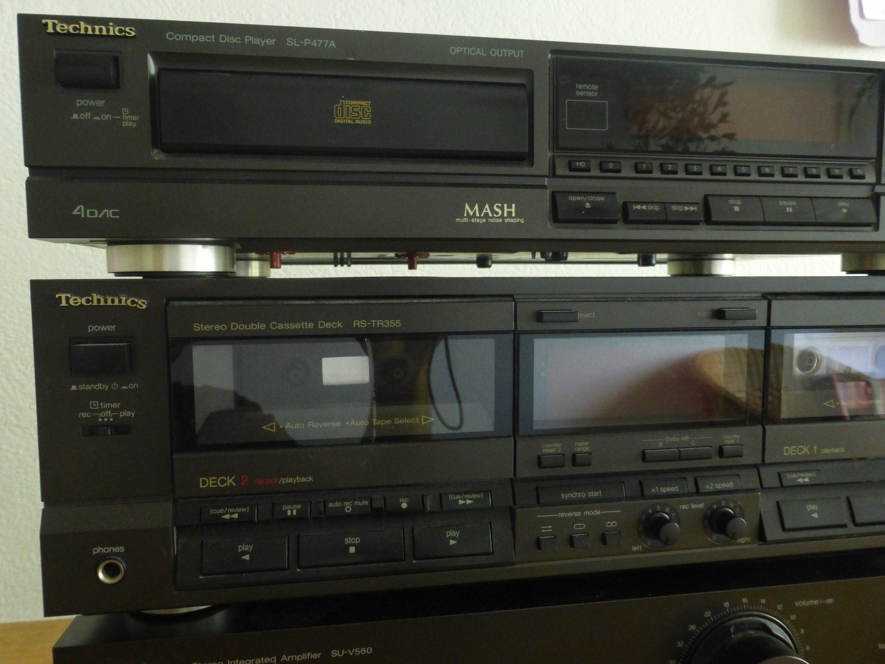 Technics Amplificateurs: Technics Verstärker Amplifier Tape Kassette CD Player – Défectueux à Zumikon par psisound 1