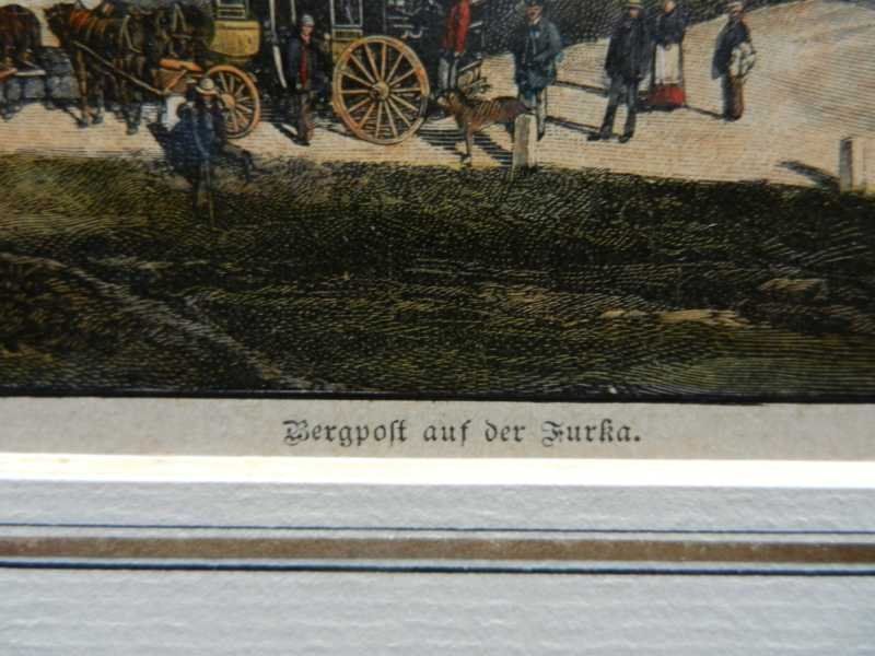 Stiche: Bergpost auf der Furka – Gebraucht aus Risch von Rischli15 2
