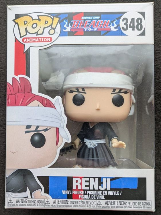 Funko Pop! Animation - Bleach: Renji #348 Vaulted w
