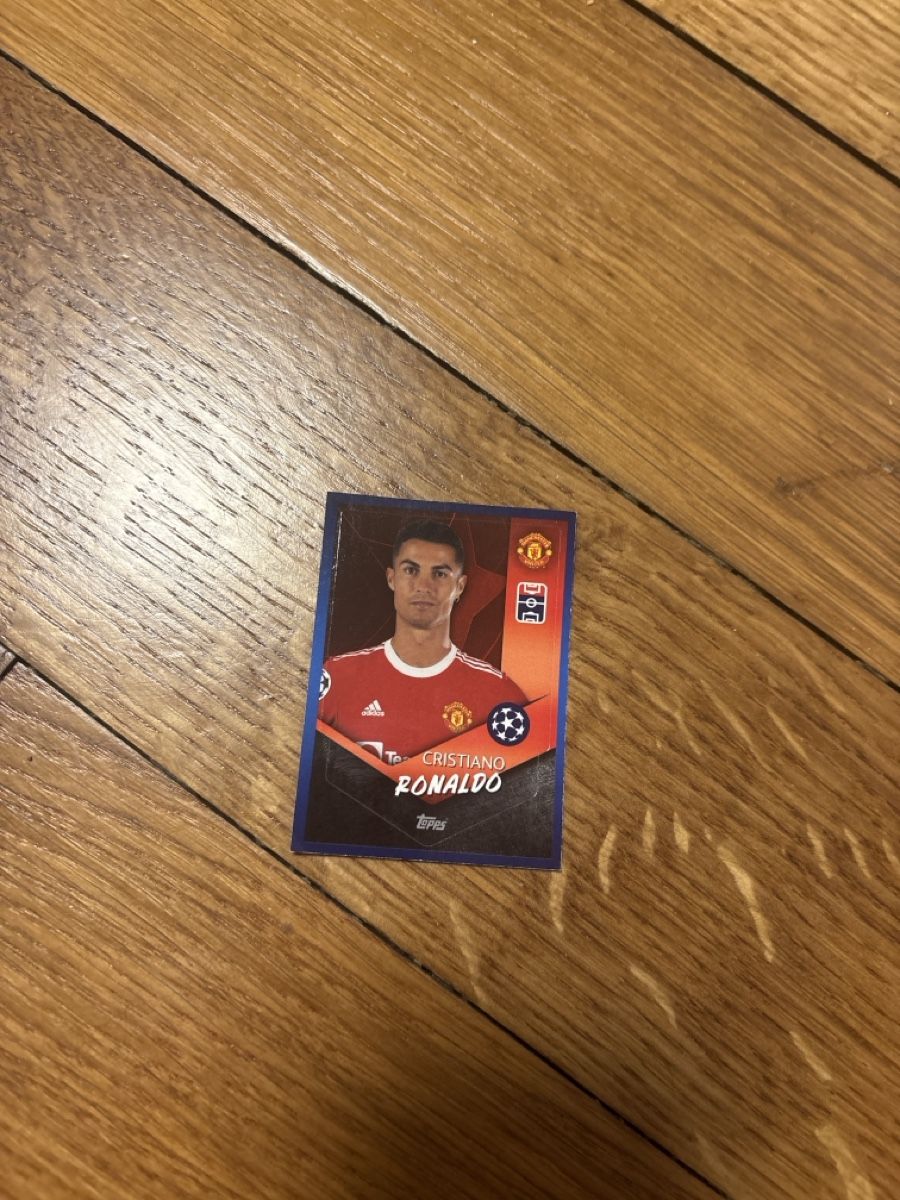 Topps Aufkleber: Topps Ronaldo sticker – Gebraucht aus Daillens von Ristretto_321