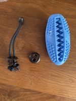 Neues Hunde-Spielzeug, robust & blau, Zugseil, Winter