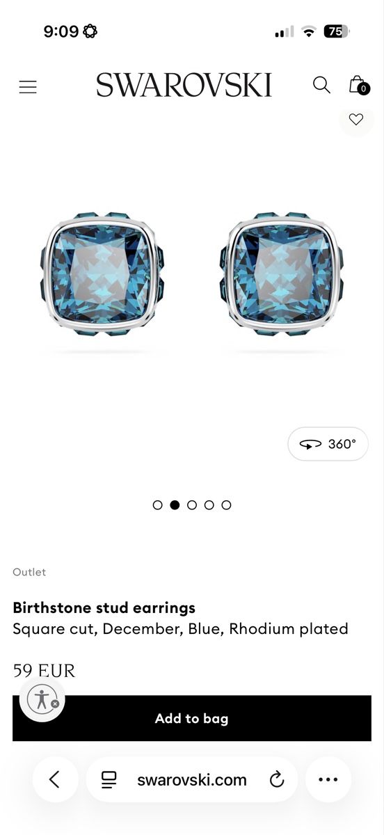 Swarovski Ohrringe & -stecker: wunderschöne neue swarovski ohrstecker – Neu (gemäss Beschreibung) aus Visp von sonschee