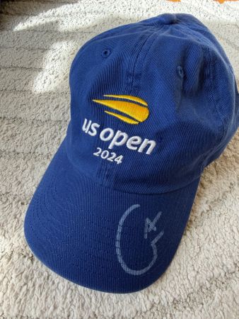 Carlos Alcaraz signierte Cap – US Open 2024 – Neu & selten