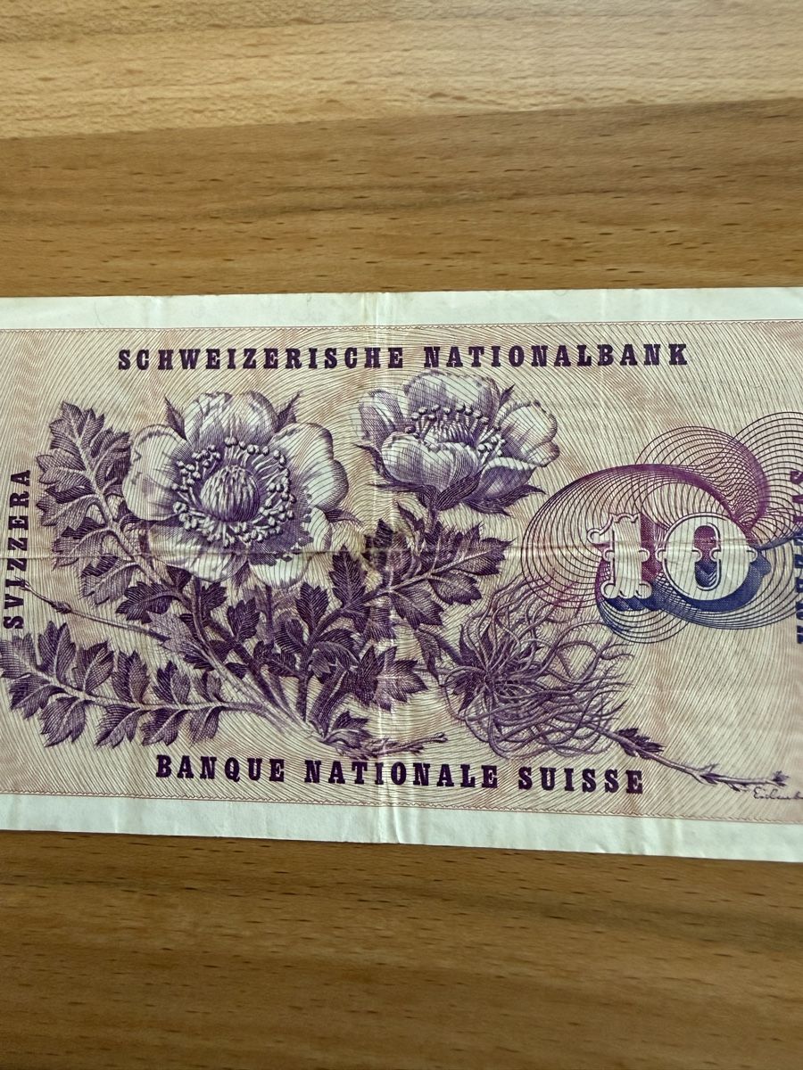 Banconote: 10 Franken Banknote Serie 100 L – Usato da Grenchen venduto da Bastet007 1
