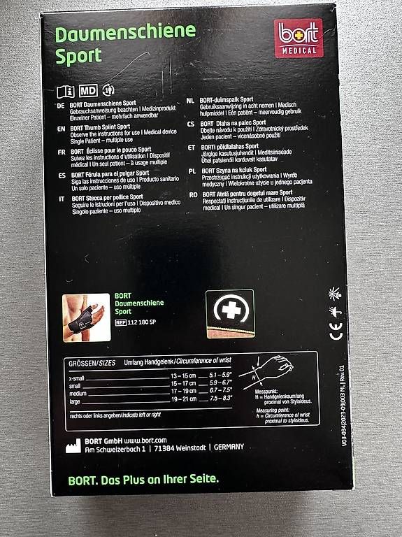 Medizinische Geräte: Daumenschiene Sport – Neu und originalverpackt aus Rain von SaBe73 3