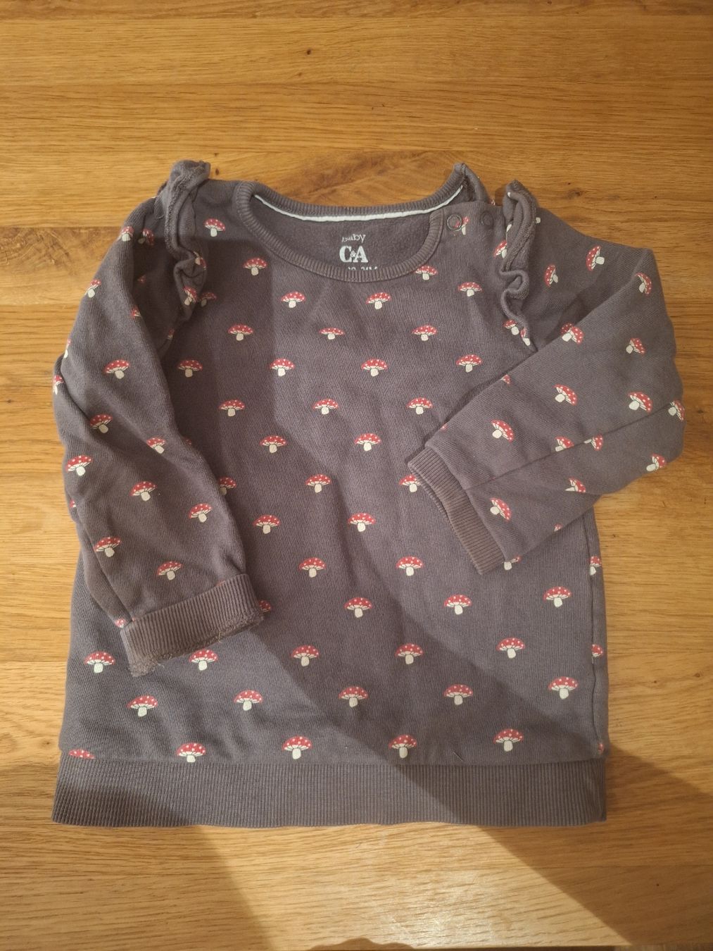 C&A Maglioni & Felpe: Mädchen Pullover C&A Pilzmuster – Usato da Wangen an der Aare venduto da jan_2zxv