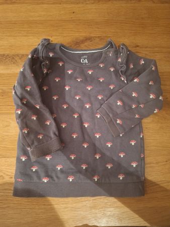 Mädchen Pullover C&A Pilzmuster