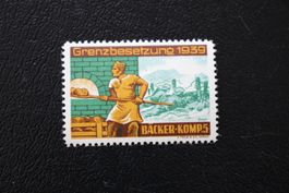 BÄCKER - KOMP. 5 Grenzbesetzung 1939